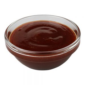BBQ Sauce on a white background at the Legendary Axe throwing detroit.