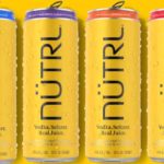 All four flavours of Nutrl Lemonade Vodka Seltzer Real Juice.